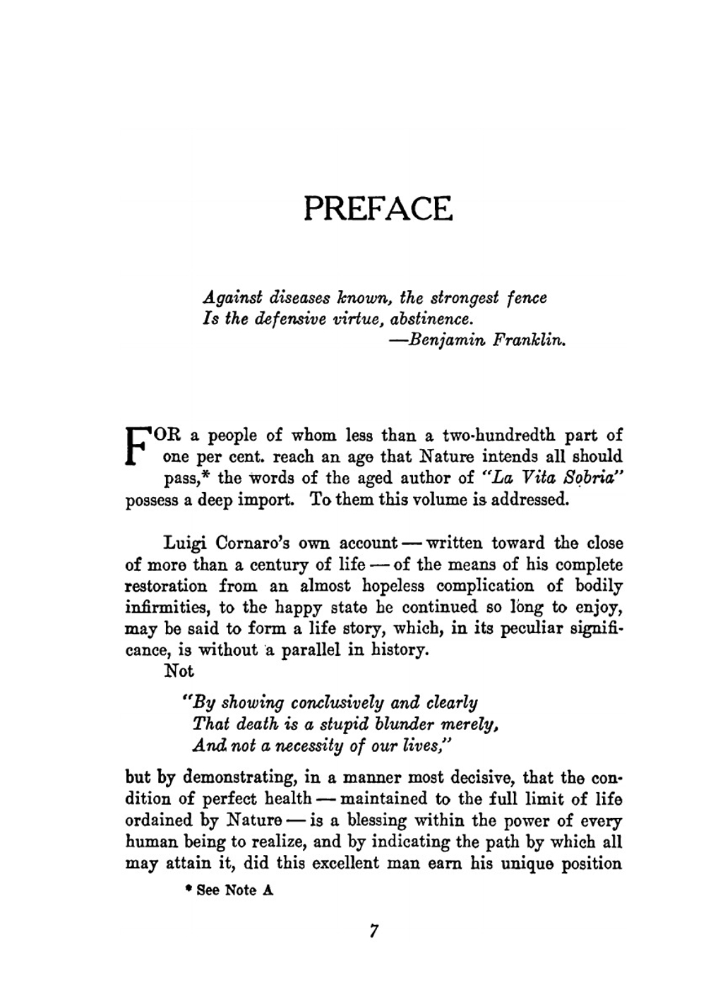The Art of Living long | Luigi Cornaro