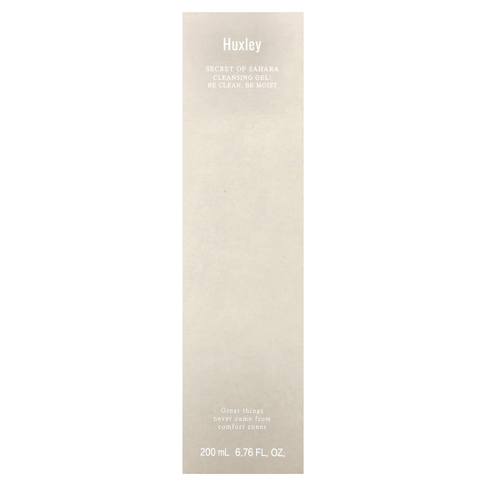 Huxley, Secret of Sahara, очищающий гель, 200 мл (6,76 жидк. унц.)