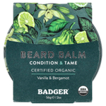 Badger, бальзам для бороды, бергамот и ваниль, 56 г (2 унции)