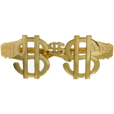 Очки карнавальные «Валюта» 26,1*10,8 см