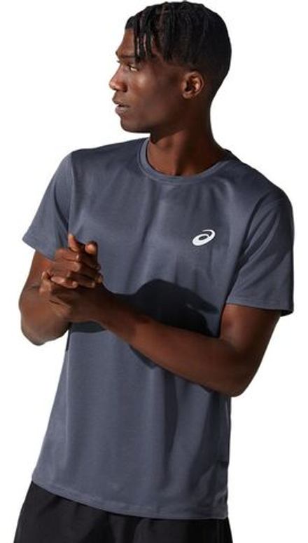 Мужская теннисная футболка Asics Core SS Top - carrier grey