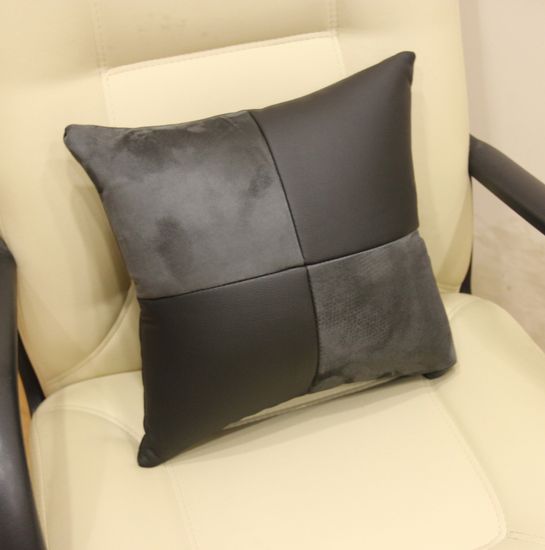 Автомобильная подушка в салон из алькантары