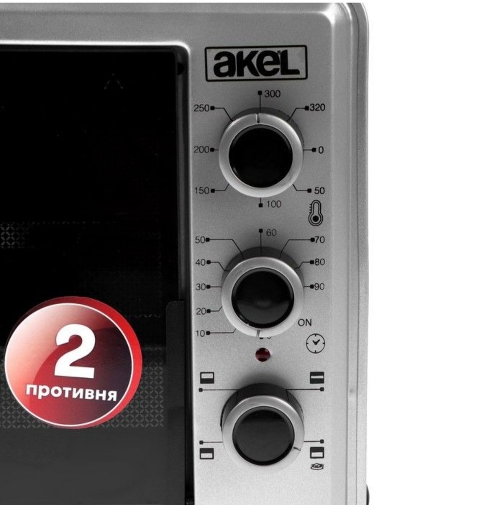электродуховка Akel AF-940 48л металлик