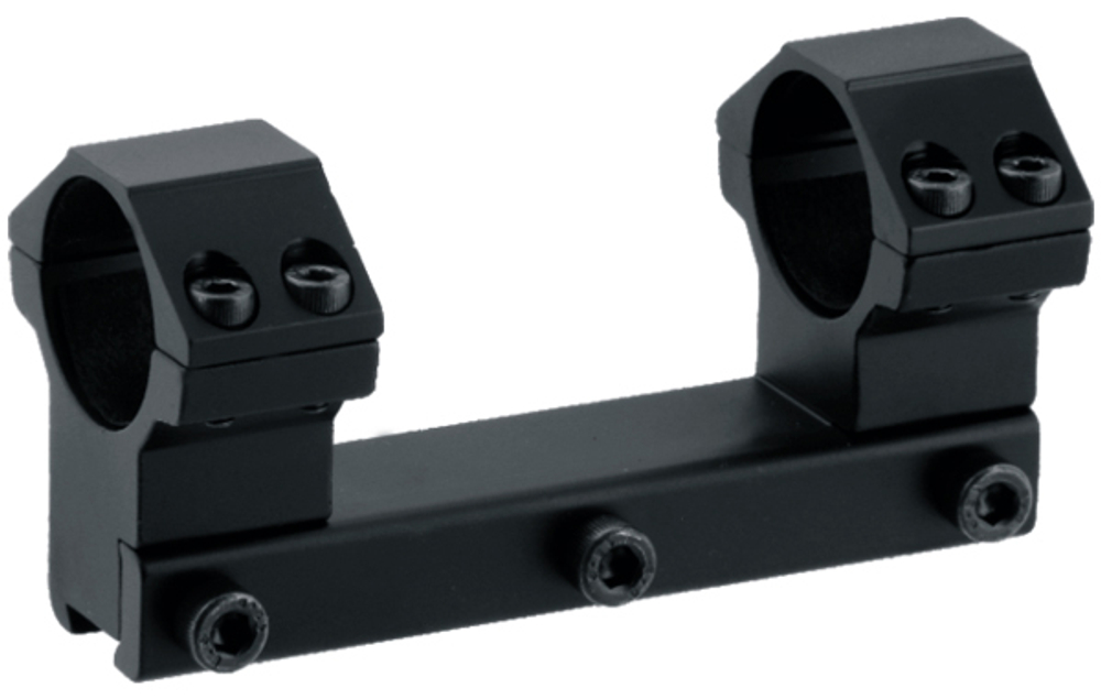 Кронштейн с кольцами, D=30мм, BH=20мм, UTG 1PC High Profile Airgun Mount w/Stop Pin, (арт: RGPM2PA-30H4), Leapers