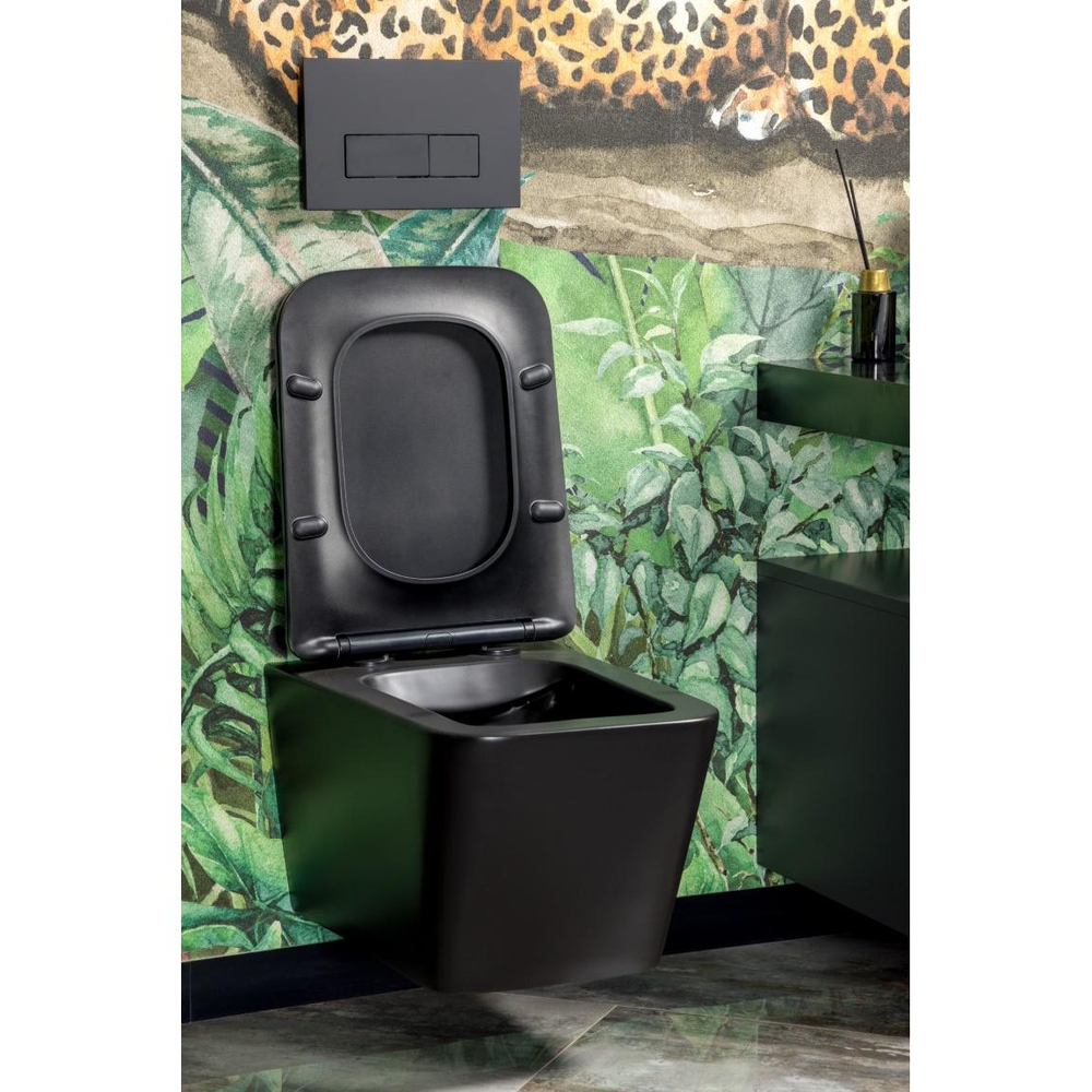 Клавиша смыва Boheme 669-B для инсталляции 666, BLACK