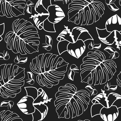 Листья монстеры