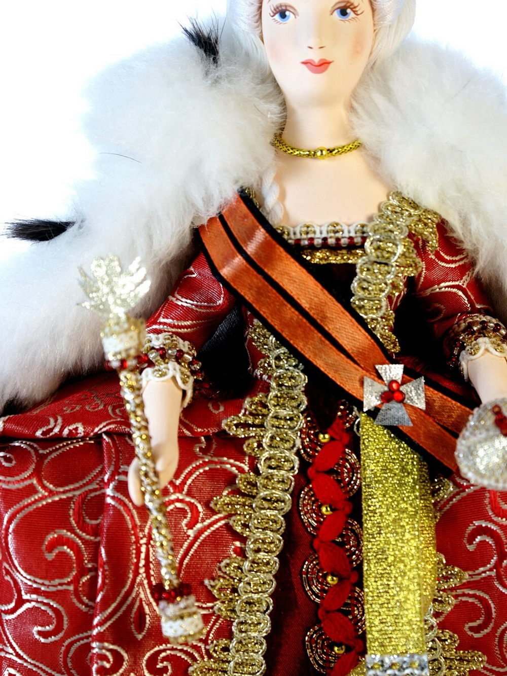 Кукла коллекционная Императрица Екатерина Алексеевна II Великая