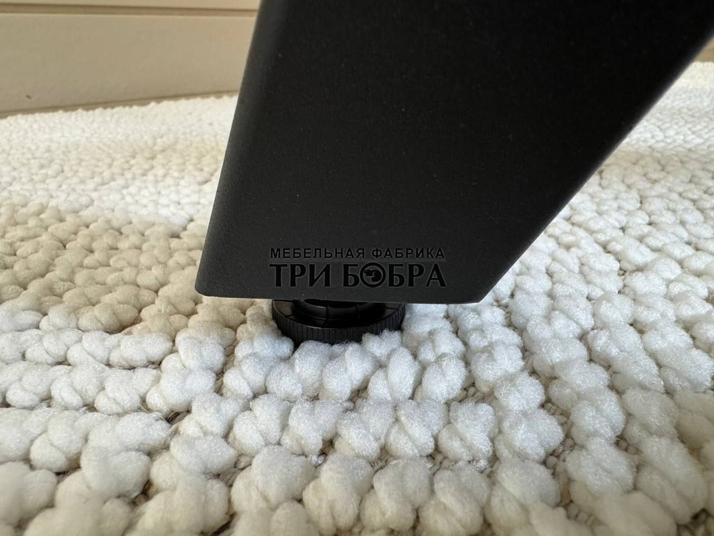 Кухонный раскладной стол "Монако" из керамогранита, белый мрамор