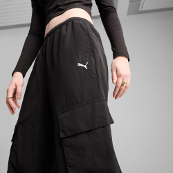 Брюки спортивные женские PUMA WARDROBE ESS Relaxed Woven Cargo Pants op