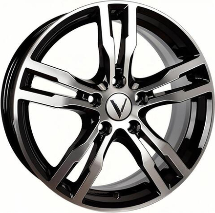 Вектор B193 7x17 5x108 ET 50 Dia 63.4 (BFP)
