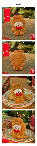 Брелок BT21 - MANG mini minini ORNAMENT PLUSH KEYRING PETITE HOLIDAY