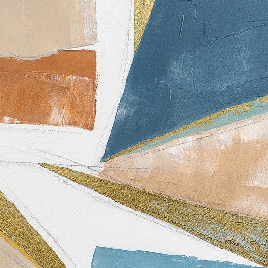 Панно декоративное с ручной росписью by feel, 100х100 см, цветное