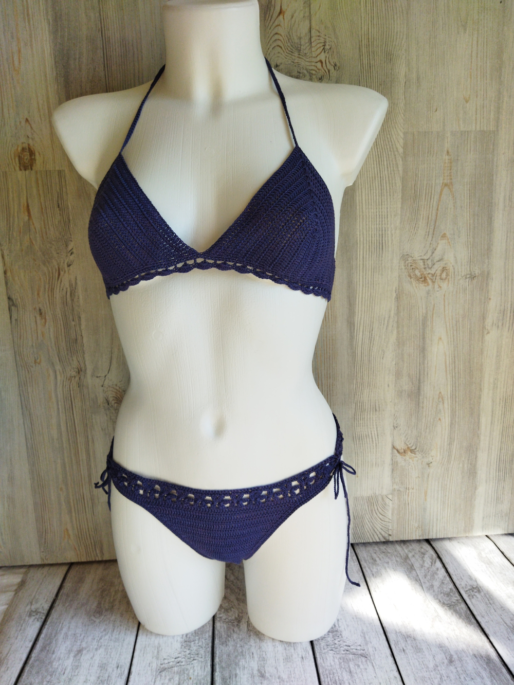 Вязаный купальник