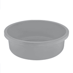 Таз круглый 18л серый шторм