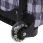 Тележка хозяйственная с сумкой (83*28*17см, колеса 5 см, грузоподъемность до 15 кг) клетка SYD-025