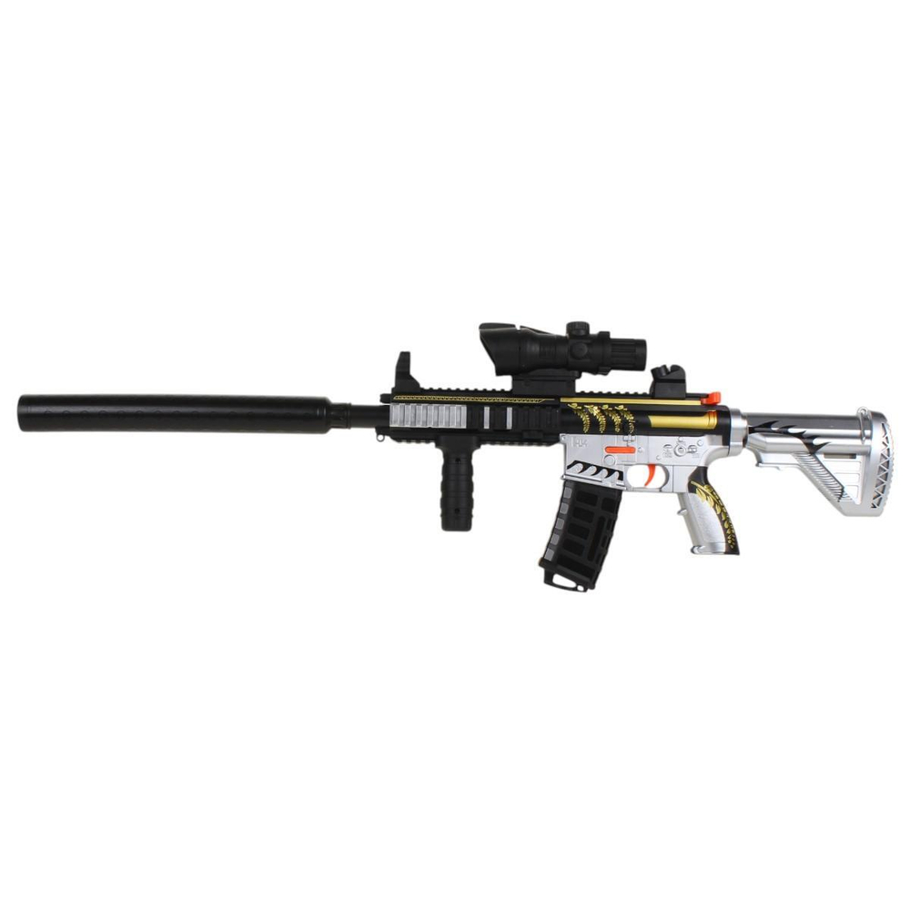 Автомат с мягк.пулями, коробка 907C