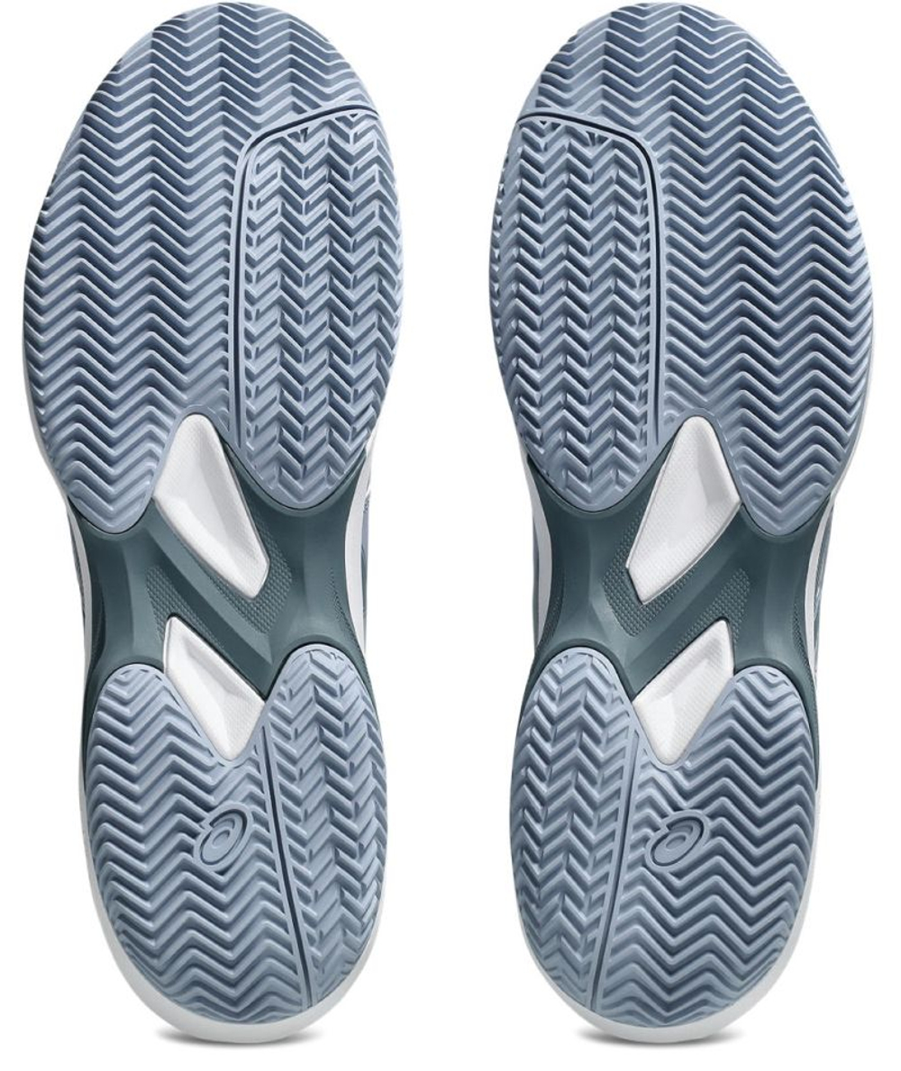 Теннисные кроссовки Asics Game FF Clay/OC - grey blue/ironclad