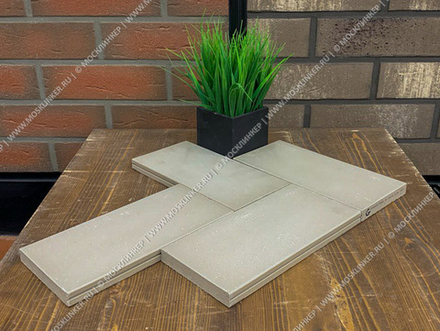 Exagres Proyect Gris Ref. 701, Base 12, 120x245x18 mm, 18 шт./уп - Промышленная напольная плитка