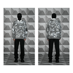 «Optical Camo» Mohair Sweater