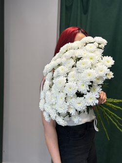 Монобукет Кустовая хризантема