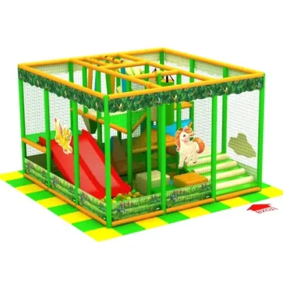 Детский игровой лабиринт «Леопольд» 13 м² (3,7*3,7*2.5м)