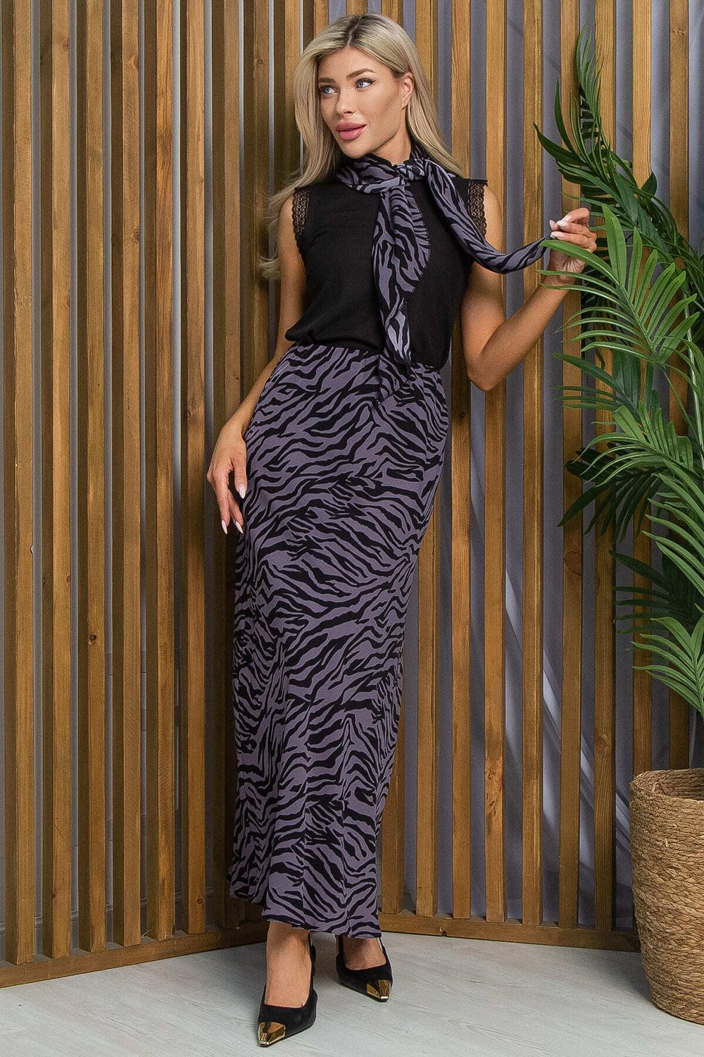 Юбка Лантана (зебра) Ю13291-6М LT Collection