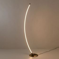 Citilux Руди CL804031 LED Торшер с диммером Матовый Хром