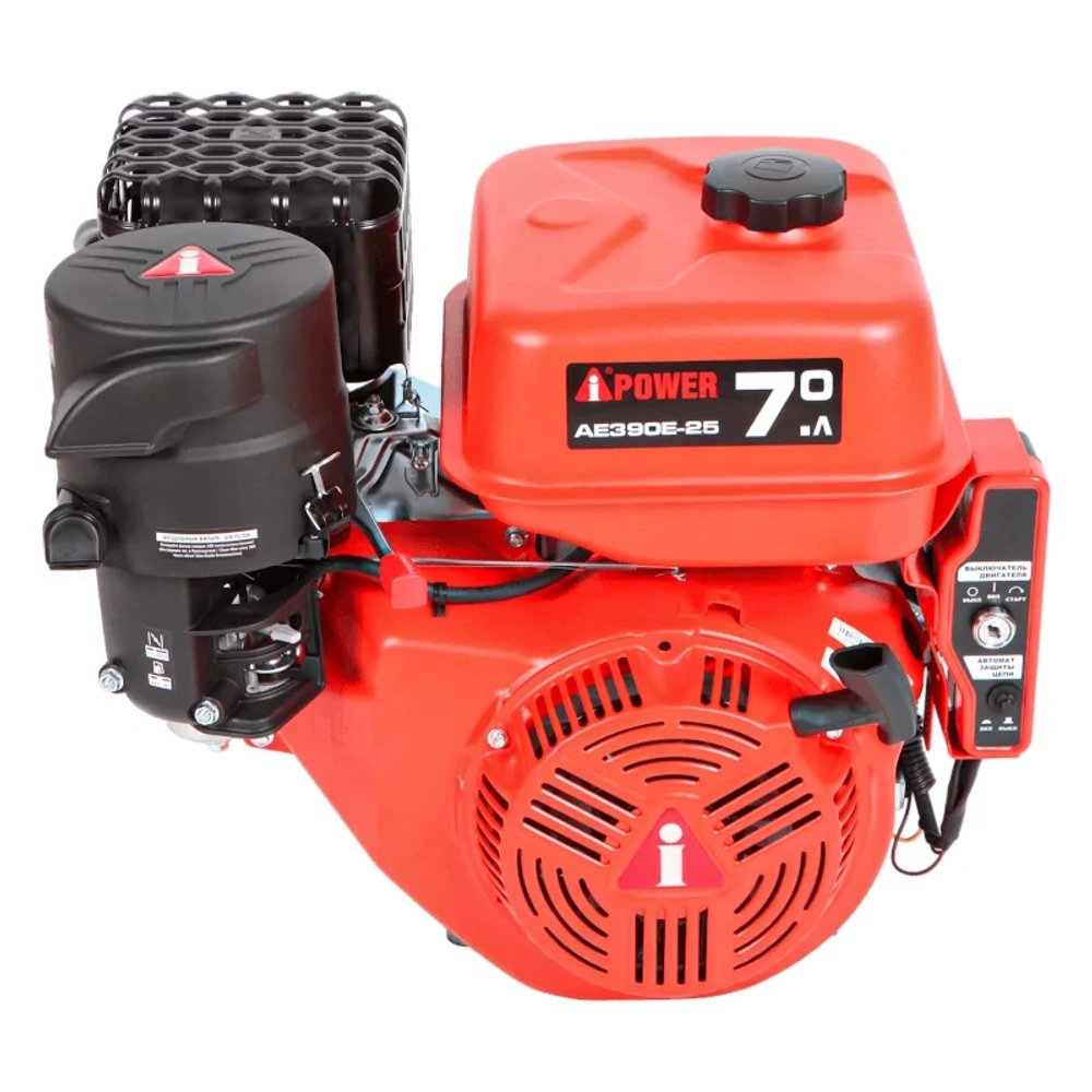 A-iPower AE390E-25 двигатель бензиновый 70160