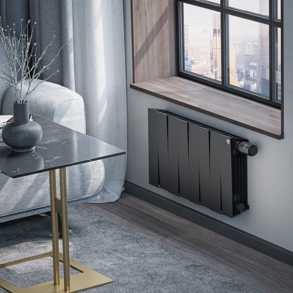 Радиатор Royal Thermo PianoForte 300 /Silver Satin - 8 секц.