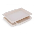 Набор подносов для заморозки пельменей 360х30мм (бежевый) (комплект 10 шт)