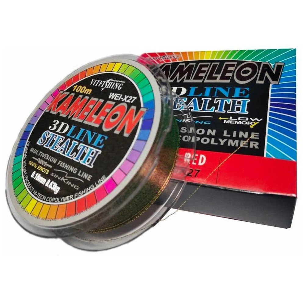 Леска Kameleon 300м 3D d-0.45mm