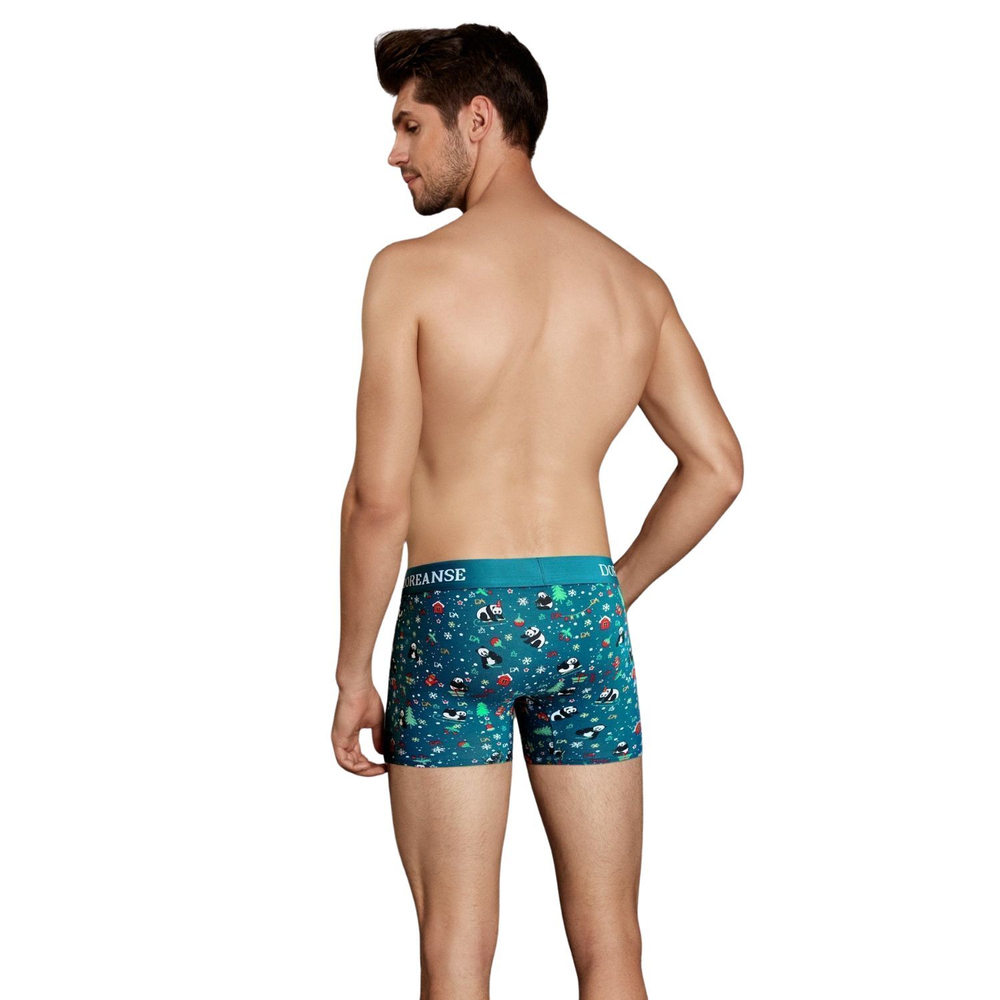 Мужские трусы-боксеры Doreanse Panda (Размер: M) (Цвет: изумрудный)