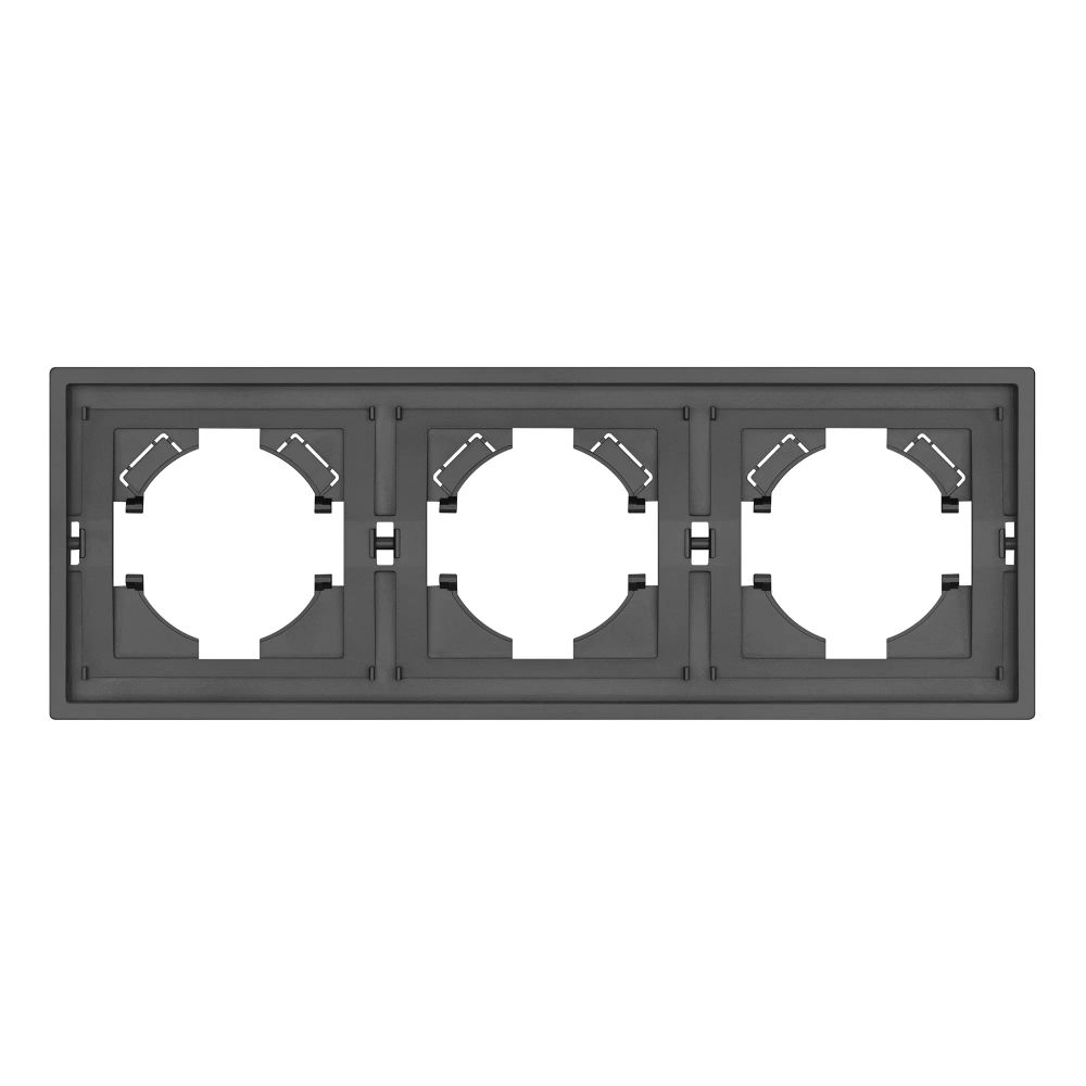 Рамка пластиковая FRM-TENDO-SFPL-3-GR (Arlight, Матовый песочный) 054652