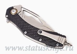 Нож Microtech Matrix 165C-9CFTI Titanium Full Serratedфотография - 9