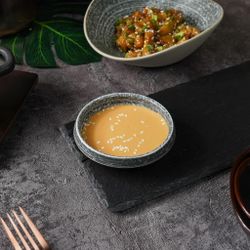 Соусник 70 мл d 9,2 см h2,5 см круглый глазурь Glossy Stone Untouched Taiga P.L. Proff Cuisine [1]