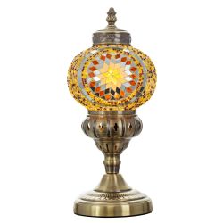 Citilux Каир CL419815 Настольная лампа Мозаика Янтарь