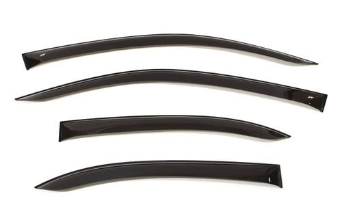 Дефлекторы боковых окон Cobra Tuning на Nissan Micra 5 дв. (K12) 2003 арт.N10303
