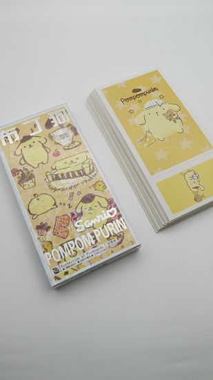 Набор открыток, карточек и наклеек "Помпомпурин / Pompompurin", 188 предметов
