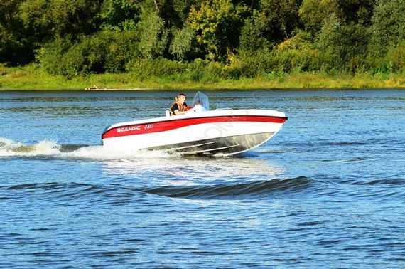 Алюминиевый катер SCANDIC HAVET 480 AL (белый)