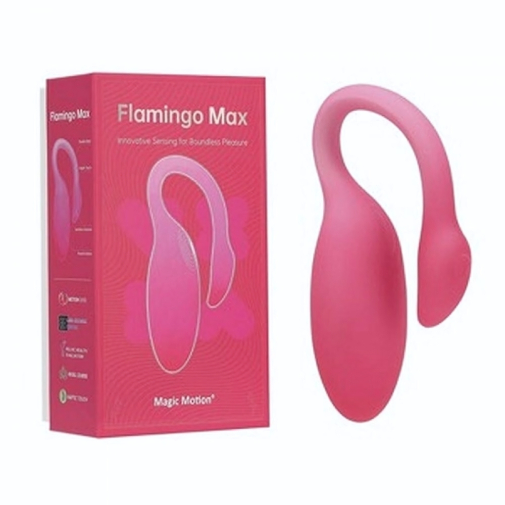 Вибратор и тренажёр Кегеля Flamingo Max розовый 11 см
