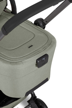 Коляска 2 в 1 Joolz Aer 2 с бампером Sage green/Black Carbon