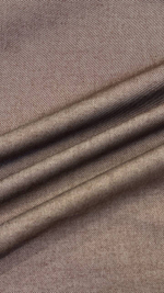 Шерсть с хлопком шоколадная