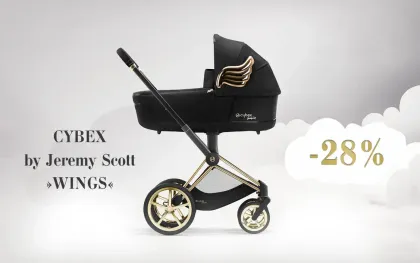 Коляски Cybex Priam IV by Jeremy Scott Wings со скидкой 100 300 рублей!
