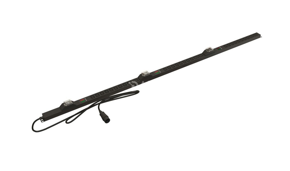 Блок распределения питания Hyperline SHE-24IEC-6BIEC-BAV-2PVR
