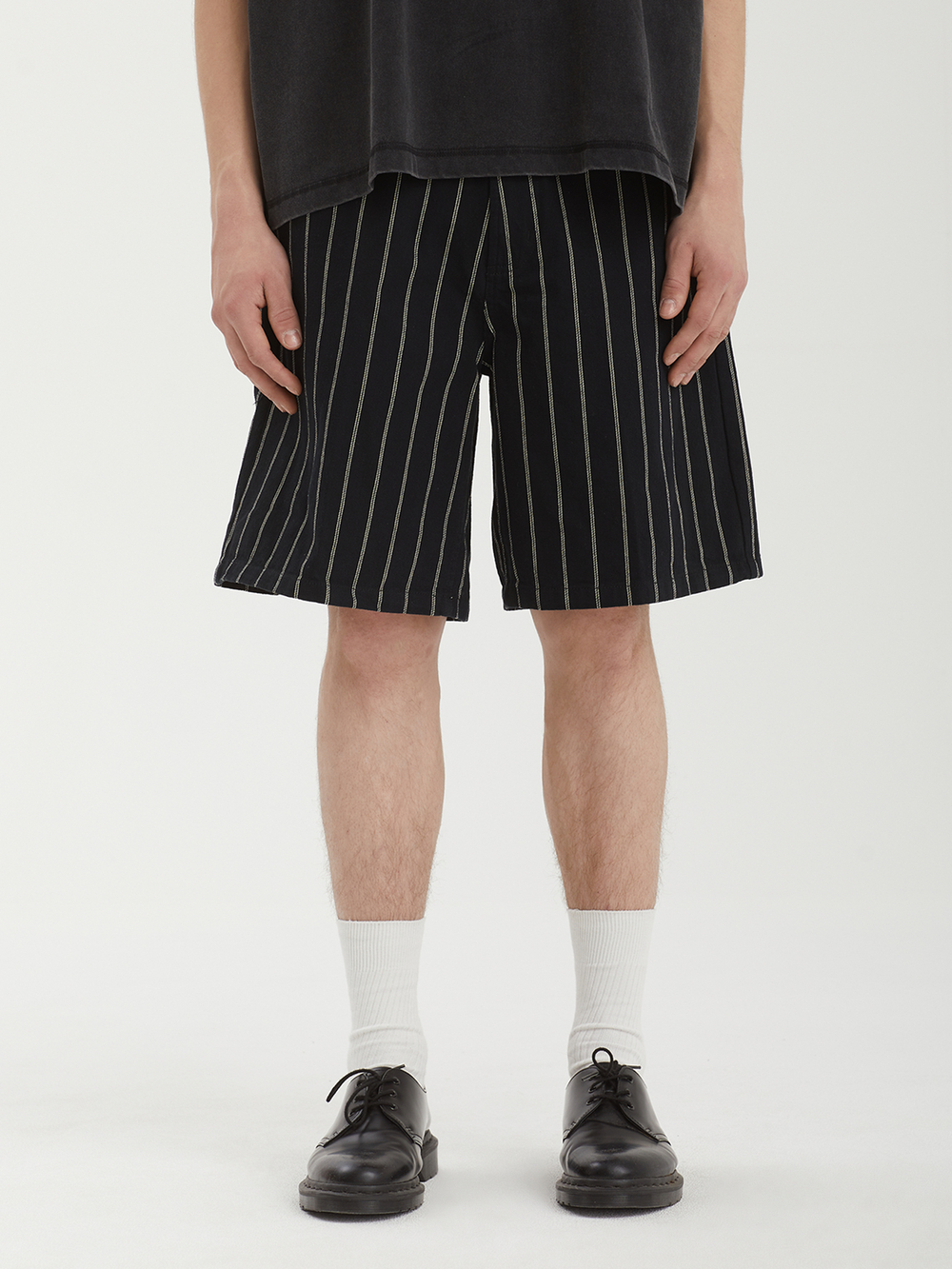 Мужские Шорты Stripe Baggy Denim