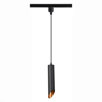 Подвесной однофазный трековый светильник 1*GU10 ST152.406.01 чёрный/золото ST-Luce