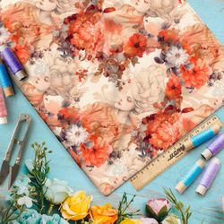 Ткань Барби магическая тайна