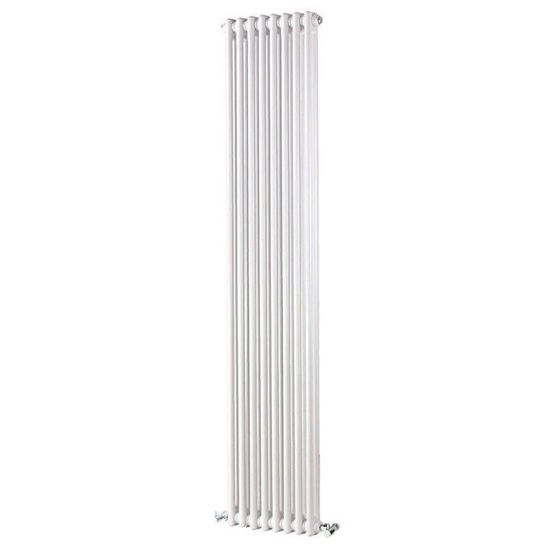 Радиатор Irsap TESI 21800 - 8 секций трубчатый, боковое подключение (белый RAL 9016)