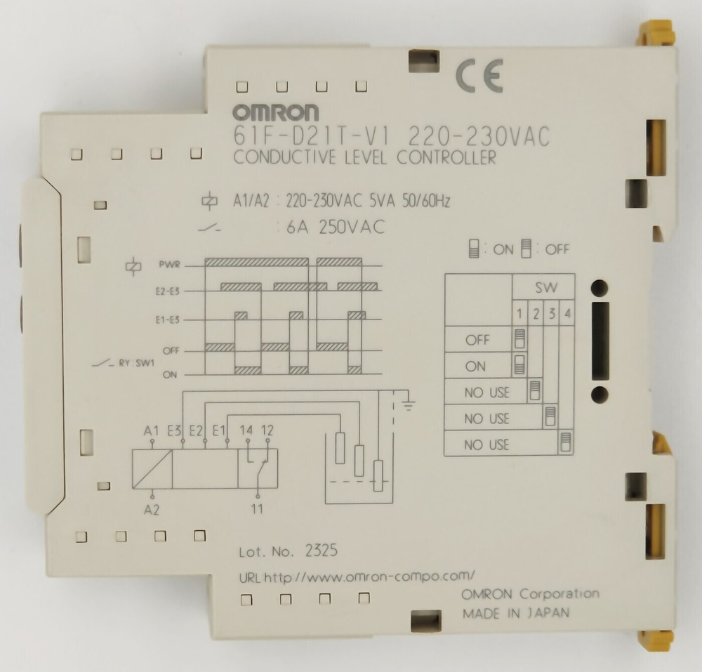 Контроллер уровня Omron 61F-D21T-V1