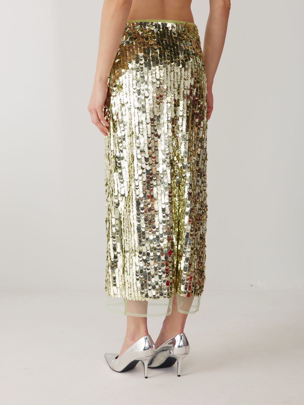 ЮБКА В ПАЙЕТКАХ L.GREEN